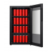 HRBC113 Hisense  113 Can Beverage Cooler - Black Glass 